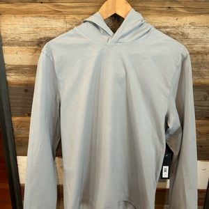 Banana Republic supima cotton pullover hooded shirt